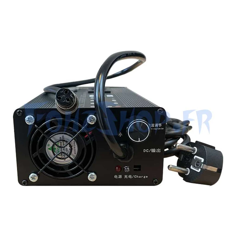 Chargeur rapide 72V > 84V 1-10A GX16-3P - Vue 2