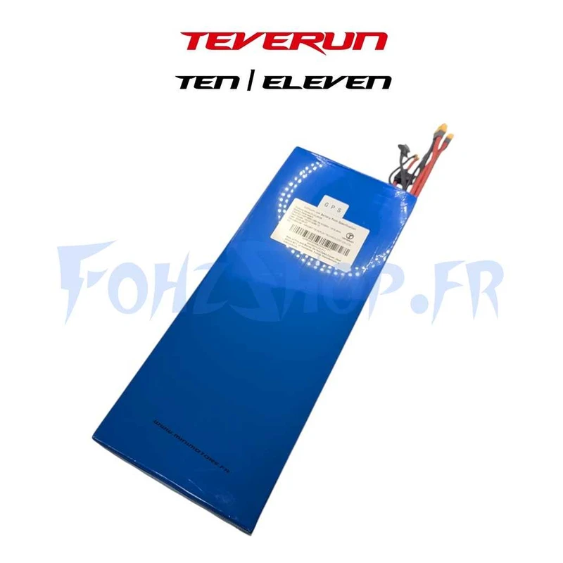 Batterie 60V 26Ah 2024 / version 2025 GPS pour Teverun Fighter 10 & 11 - Vue 1