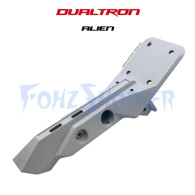 Repose-pied arrière blanc pour Dualtron Alien - Vue 1