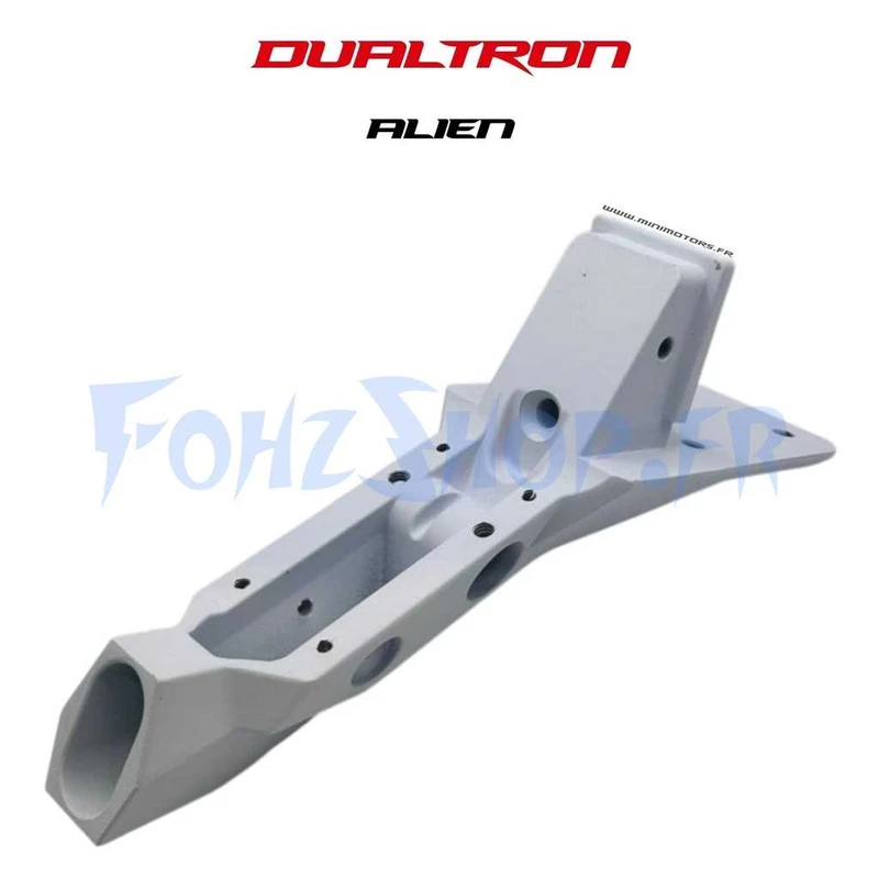 Repose-pied arrière blanc pour Dualtron Alien - Vue 3