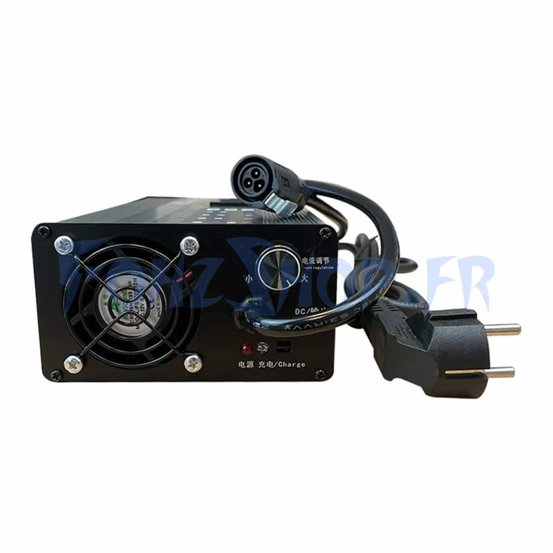 Pack chargeur rapide 60V > 67V 1-10A + adaptateur LP16 - Vista 2