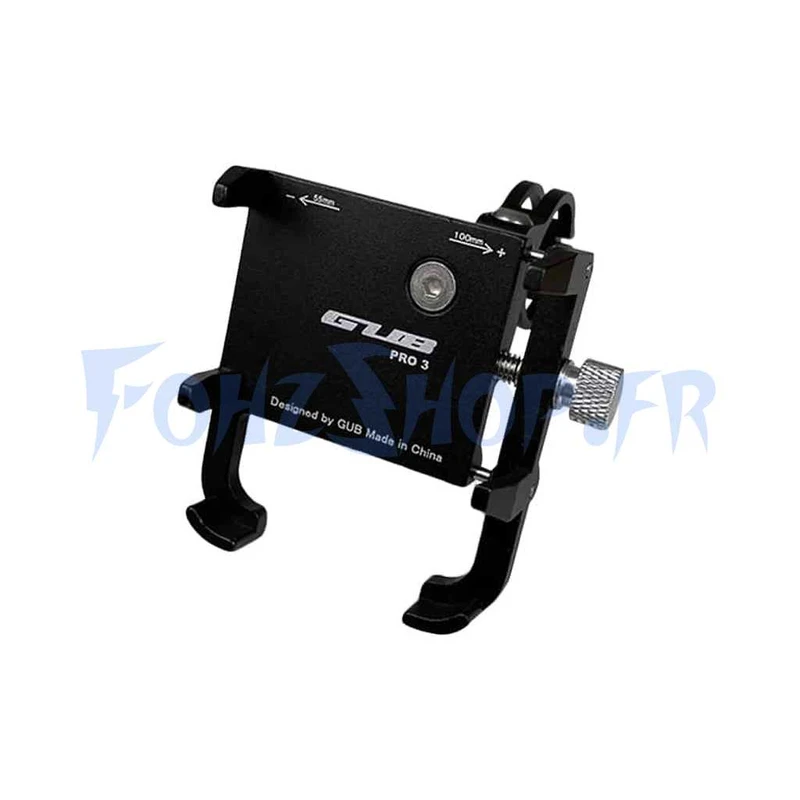 Support téléphone GUB Pro 3 noir - Vue 1
