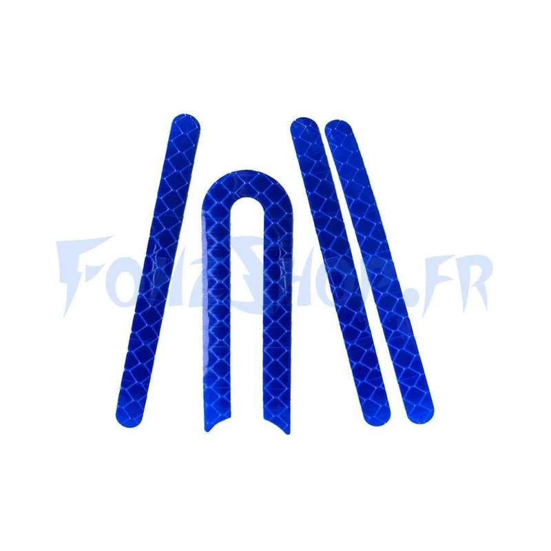 Stickers cache axe de roue Xiaomi M365 & M365 Pro bleu - Vue 1