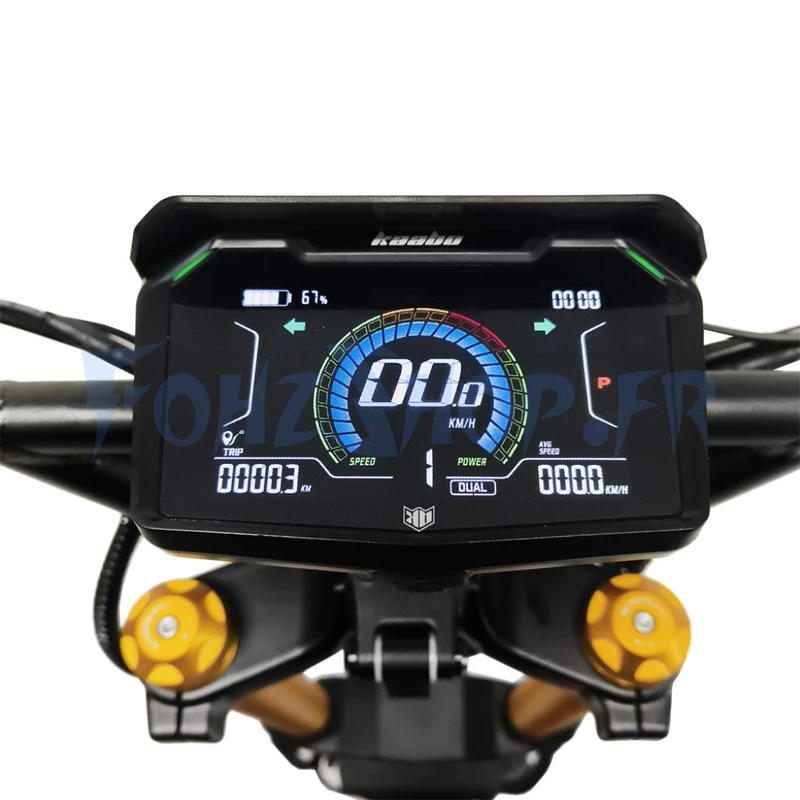 Kaabo Wolf King GTR Gold 72V 35Ah - Vue 4