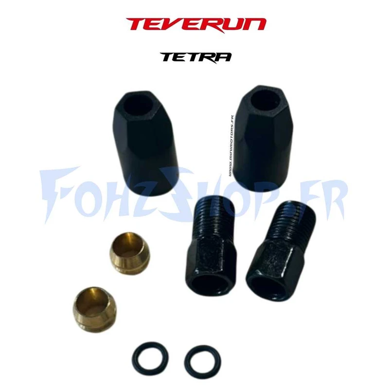 Étrier de frein avec durite arrière pour Teverun Tetra - Vue 3