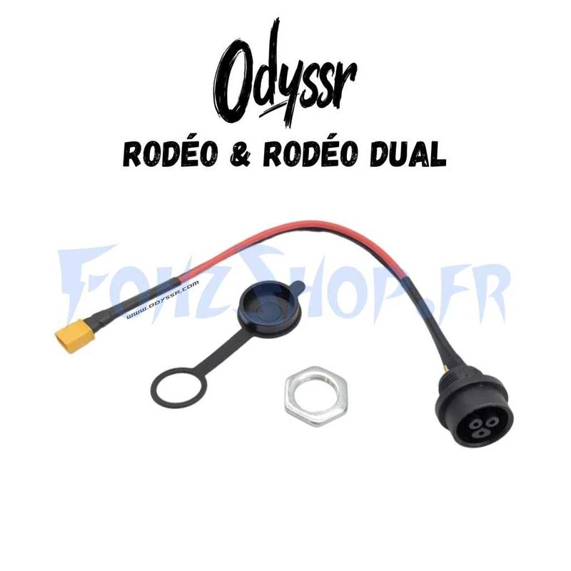 Connecteur de charge avec cache pour Odyssr Rodeo & Rodeo Dual - Vue 1