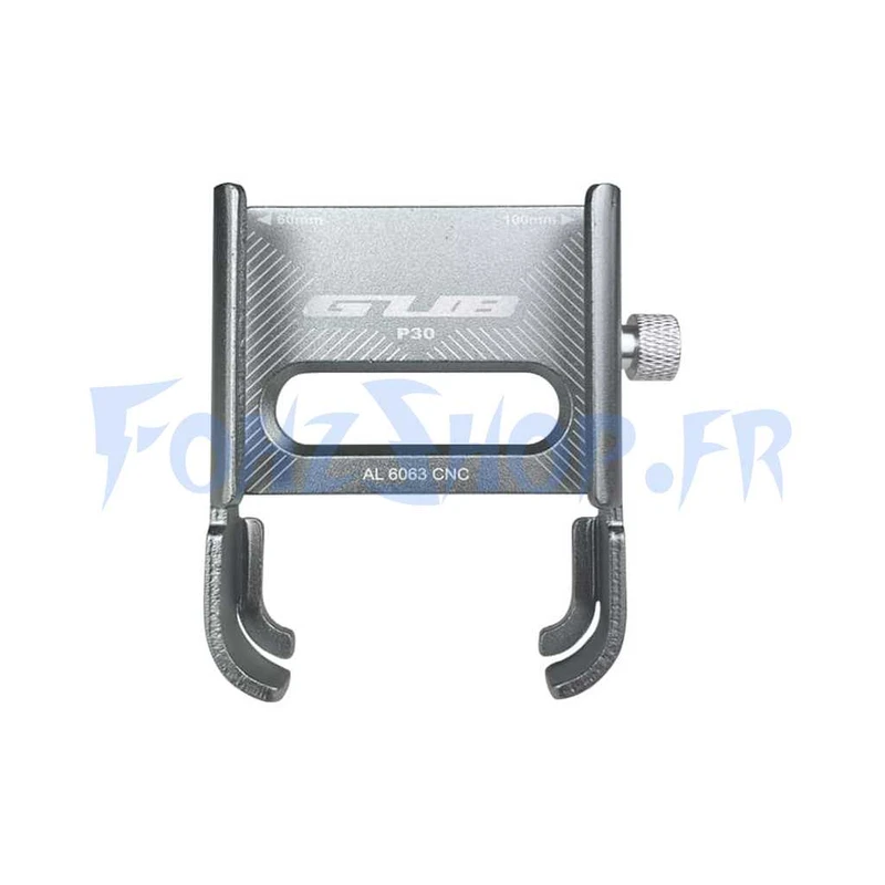 Support téléphone GUB P30 titane - Vue 2