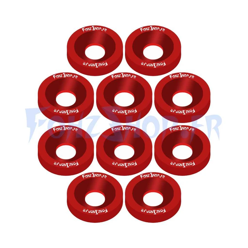 Pack de 10 vis et rondelles anodisées FōhzShop - Vue 1