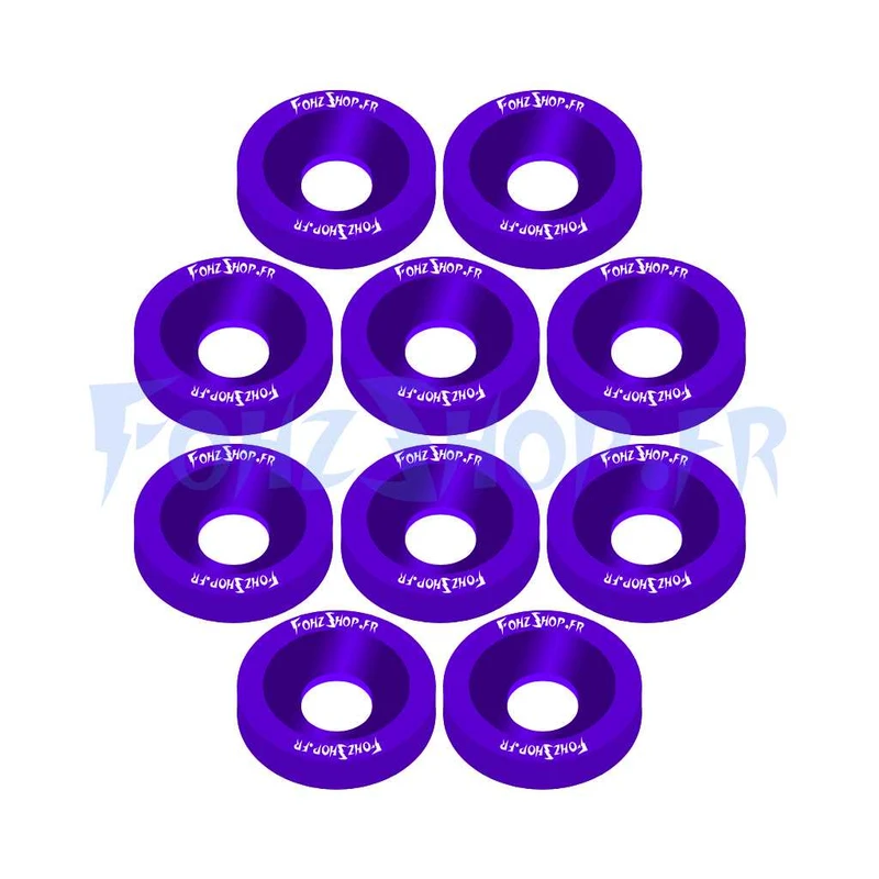 Pack de 10 vis et rondelles anodisées FōhzShop - Vue 6