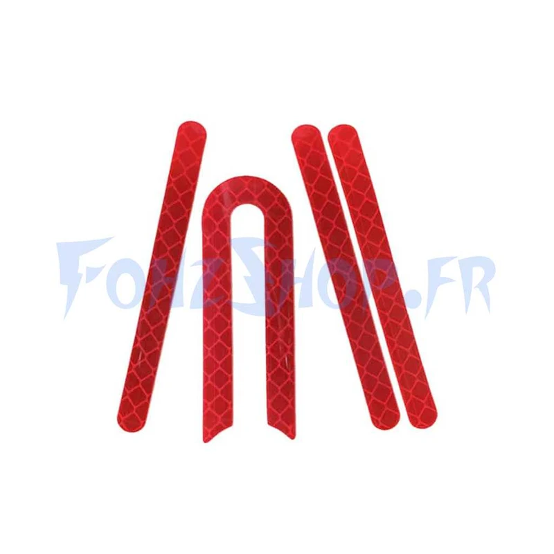 Stickers cache axe de roue Xiaomi M365 & M365 Pro rouge - Vue 2