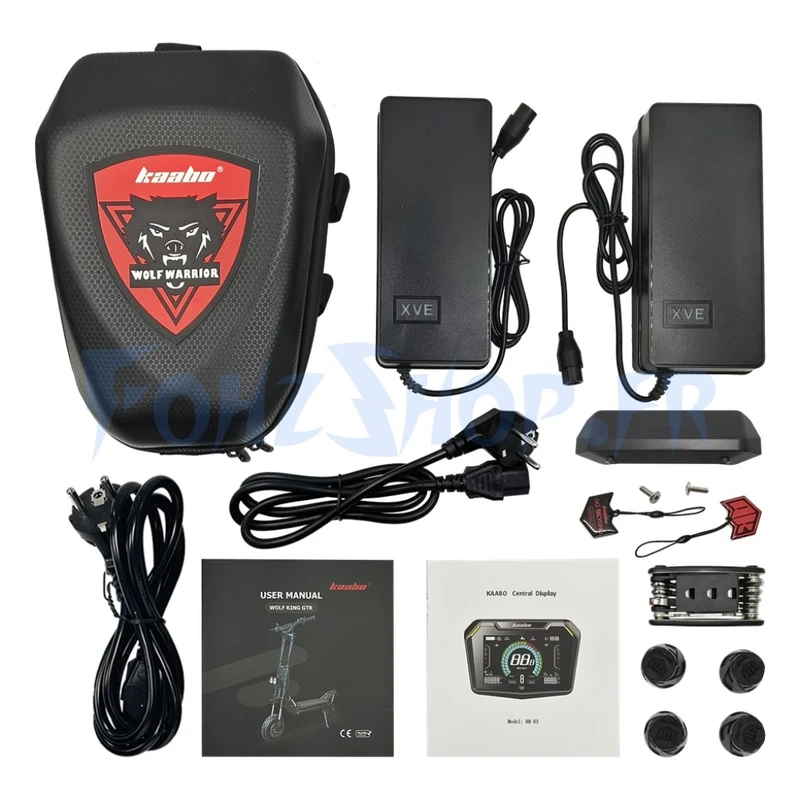 Kaabo Wolf King GTR Black 72V 35Ah - Vue 6