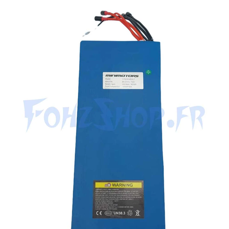 Batterie 60V 30Ah reconditionnée pour Dualtron Victor - Vue 1