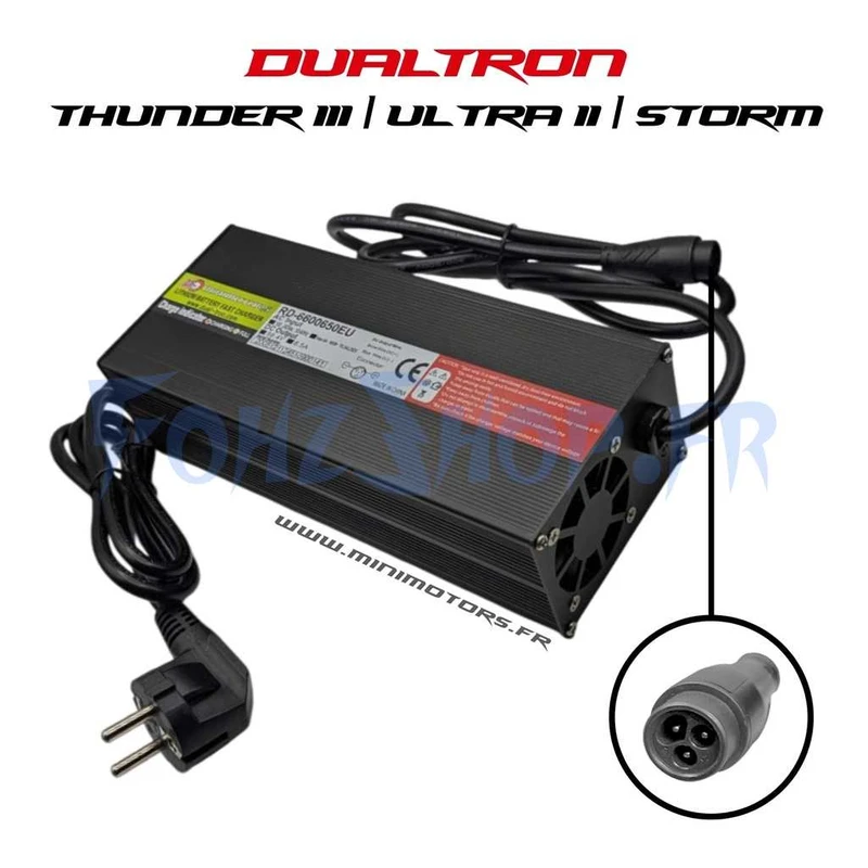 Chargeur rapide 72V pour Dualtron Thunder 3, Ultra 2 & Storm - Vue 1
