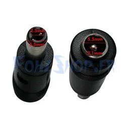 Embout adaptateur DC 5.5-2.5 mm > 2.1 mm - Vue 2