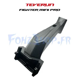 Support colonne de direction effet carbone pour Teverun Fighter Mini Pro 2025 - Vue 1