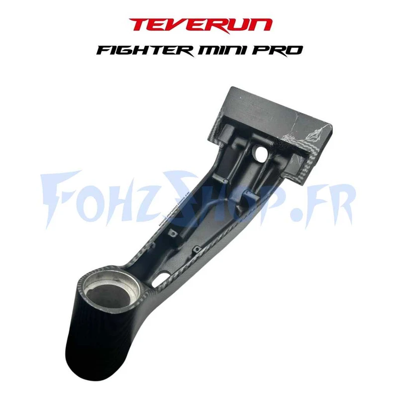 Support colonne de direction effet carbone pour Teverun Fighter Mini Pro 2025 - Vue 2