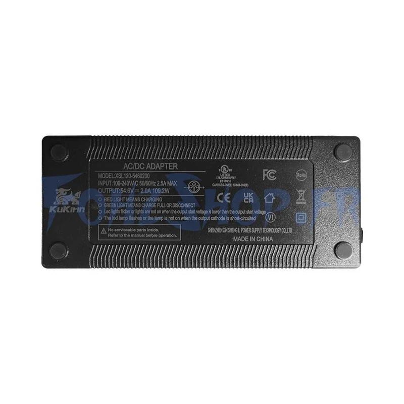 Cargador (FYD-1) para Kukirin A1 - Vista 2
