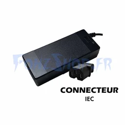 Chargeur 60V > 67.2V / 2A prise IEC Citycoco - Vue 1