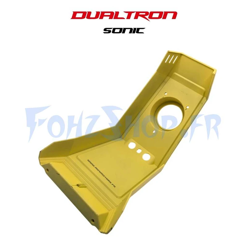 Cache de bras de direction jaune pour Dualtron Sonic - Vue 2