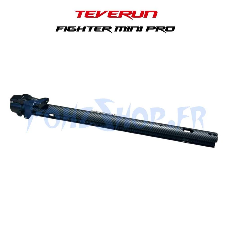 Colonne de direction avec pliage effet carbone pour Teverun Fighter Mini Pro 2025 - Vue 1