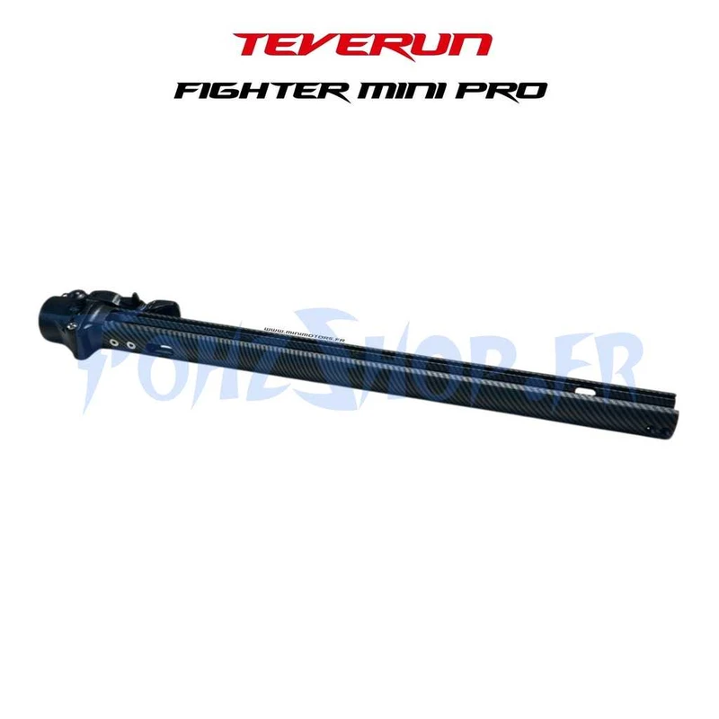 Colonne de direction avec pliage effet carbone pour Teverun Fighter Mini Pro 2025 - Vue 2