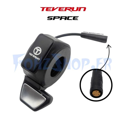 Gâchette d’accélérateur au pouce pour Teverun Space & Blade Mini Ultra