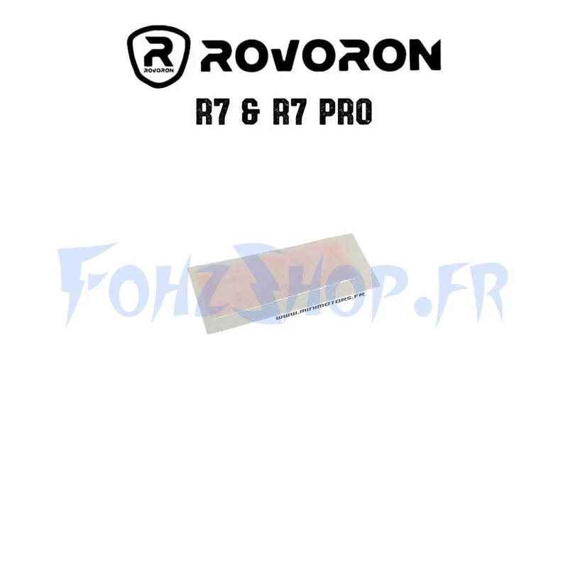 Sticker logo R7 bras de fourche pour Rovoron R7 & R7 Pro - Vue 1