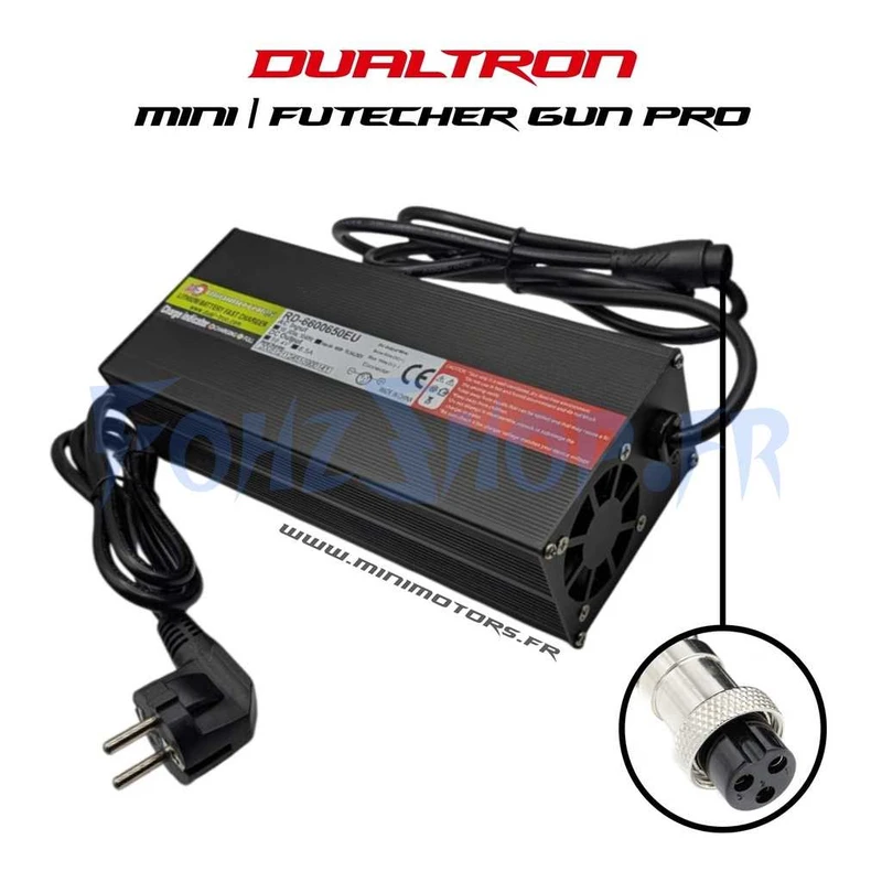 Chargeur rapide 58,1V pour Dualtron Mini & Futecher - Vue 1