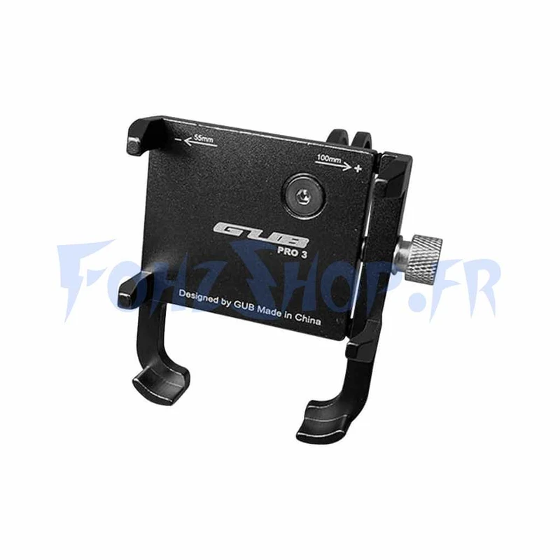 Support téléphone GUB Pro 3 titane - Vue 1