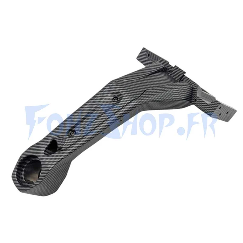 Dessus de bras de fourche effet carbone pour Teverun Fighter 7260R 2025 - Vue 2