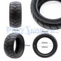 Pneu Xuancheng tubeless 100/55 R6.5 route - Vue 2