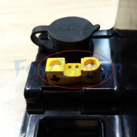 Connecteur reliant la batterie et le contrôleur XT120-F pour Dualtron City - Vue 1