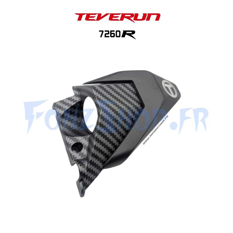 Cache LED latéral avant gauche ou arrière droit effet carbone pour Teverun Fighter 7260R & Fighter 7260R 2025 - Vue 2