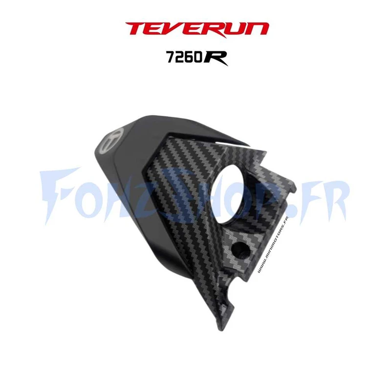 Cache LED latéral avant droit/arrière gauche effet carbone pour Teverun Fighter 7260R & Fighter 7260R 2025 - Vue 2